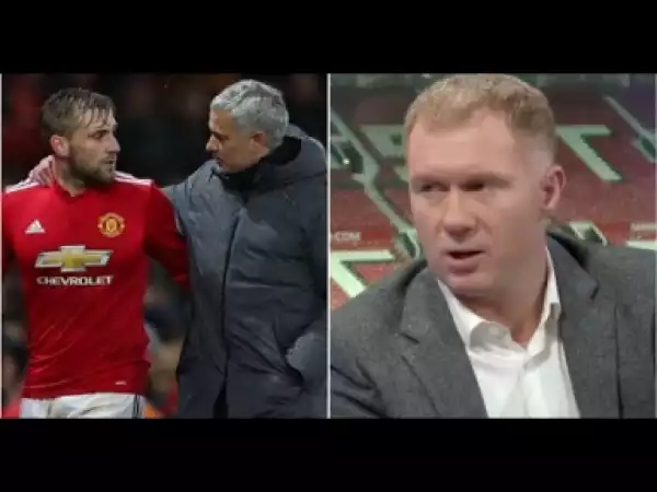 Video: Paul Scholes Spoke The Truth About Luke Shaw And Jose Mourinho After Brighton Win